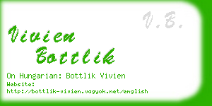 vivien bottlik business card